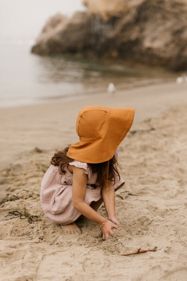 Briar Baby Sunbonnet, Rust